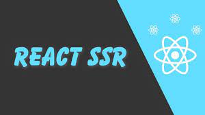 React ssr چیست